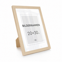Bilderrahmen Frame Fotorahmen Rahmen Bilder Foto Mit Ausfsteller Buche 20X30 Cm