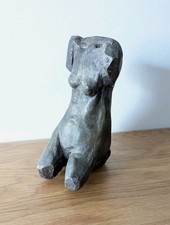 Skulptur Gips Fauenkörper Torso