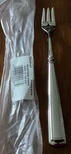 COUPLET Oneida Stainless Seafood / Cocktail Fork Unused USA LTD 18/10 Flatware