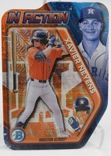 2025 Bowman Chrome Mega Xavier Neyens Prospects In Action Orange #/25 Astros