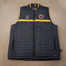 Shrewsbury Town Mens Gilet 5XL XXXXXL Blue Bodywarmer Jacket Football Training
