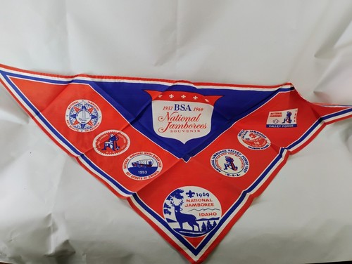 Vintage 1969 Boy Scouts National Jamboree Neckerchief - Picture 3 of 6