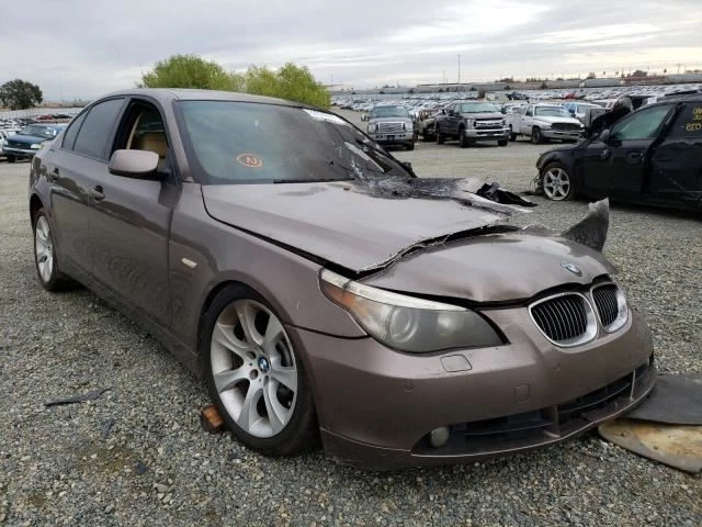 BMW 550i E60 2007 luz trasera izquierda lado del conductor Foto 3 de 4