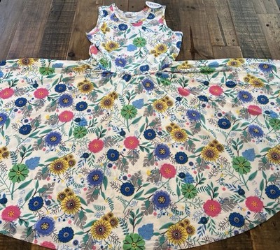 Dot Dot Smile size 7 or 8/10 girls floral tank twirl dress new
