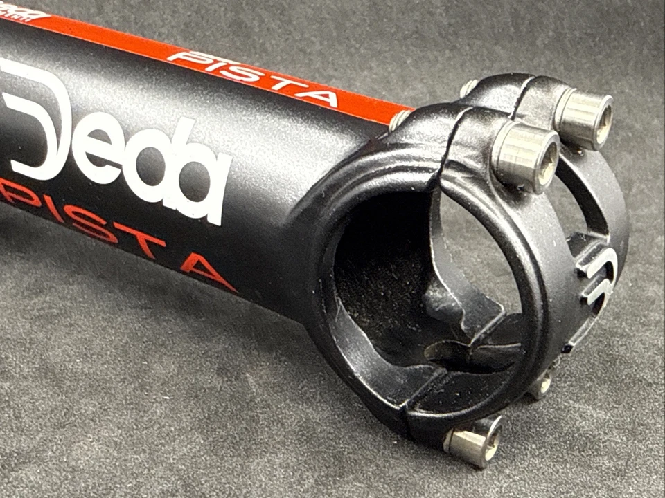 Deda Servizio Corse PISTA Track Stem 31.8mm 1-1/8" Stem 130mm 70° EXCELLENT - Image 4 of 4
