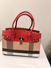 Deluxity Los Angeles Plaid Padlock Accent Sat...