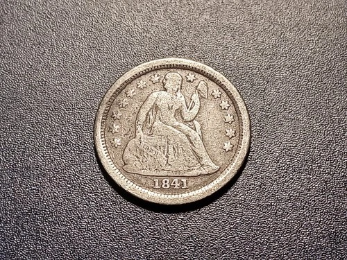 Fine 1841-O Seated Liberty Dime