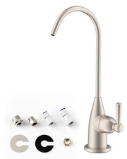 Drinking Water Faucet for Bar and Kitchen Sink, Stainless Steel Reverse Osmos...