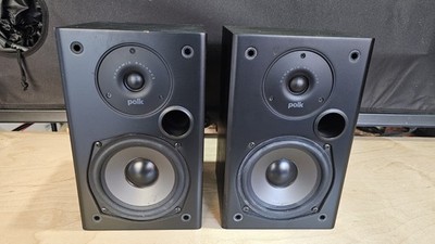 Pair (2 Speakers) Polk Audio Shelf Speakers Model T15