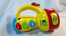 VTech Spin and Learn Color Flashlight Educational Toy for Ages 12-36 Mo Tested 