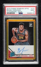 2019 Donruss Optic Gold Prizm Signatures 2/10 Bruno Fernando PSA 9 MINT Auto 7cz