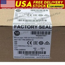 Allen-Bradley 1764-24BWA SER B MicroLogix1500 24 Point Controlle US Free Tax