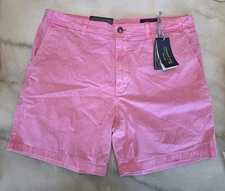 Wine Yard Vines Pink Men's Shorts Size 36 100% Cotton