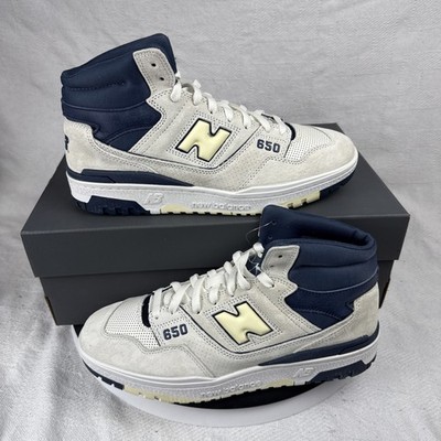 NEW BALANCE 650R SEA SALT NAVY MEN'S SHOES SIZE 10.5 NEW BB650RVN
