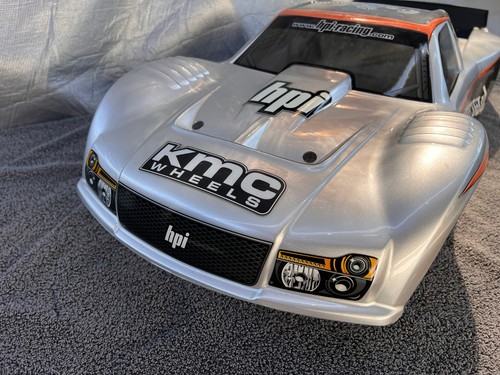 HPI BAJA 5T TRUCK BODY 1/5 HPI RACING #7561 *SILVER* - Picture 10 of 13