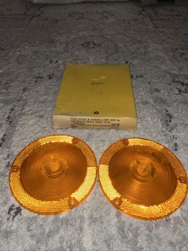 Paire De Feux De Coin Avant Ford LTD Galaxie 1971 - Clignotants Et Feux De Position - Pièce NOS