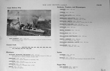 Original Old Vintage Print 1936-54 Italian Ww1 Defence Ships San Giorgio Tobruk