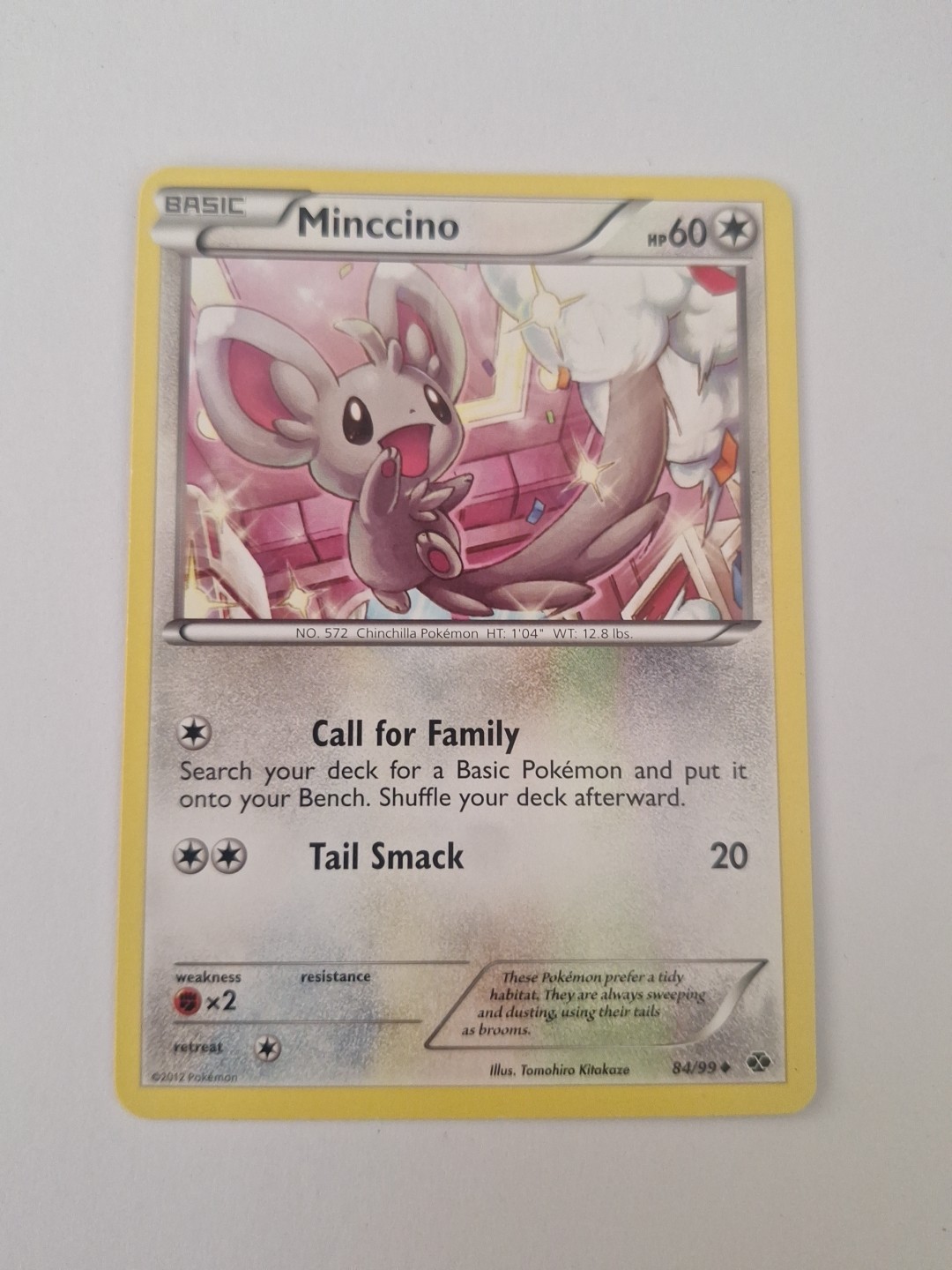 Minccino 84/99 Next Destinies Regular - Pokémon TCG Lightly Played