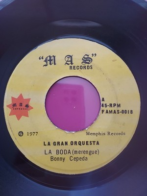 La Gran Orquesta La Boda / Ven Junto A Mi Salsa Y Merengue VG  MAS 0018 #5655