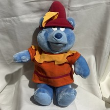 Vintage 1985 Tummi Gummi Plush Bear With Removable Felt Jacket Fisher Price
