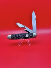 Vintage BOKER TREE BRAND INOX  Cigar Jack PUNCH Knife 1960s Solingen Germany