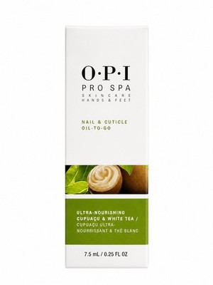 OPI ProSpa Nail & Cuticle Oil-To-Go 0.25 fl oz Ultra Nourishing Cupuacu White...