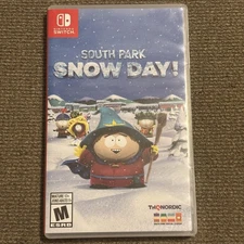 South Park Snow Day Nintendo Switch Game Complete THQ Nordic Mature Rated M