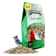Armstrong Bird Food Gourmet Blend, 33 Lbs - for Blue Jays, Cardinals, Woodpecker