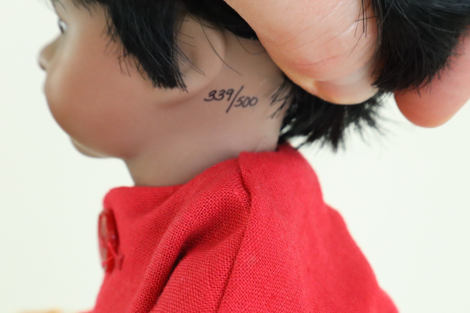 1991 Wendy Lawton Doll 13" LITTLE BLACK SAMBO w/ Tag & Box Ltd Ed 339/500 p