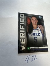 2025 Bowman Chrome Verified Insert Emilee Skinner Duke Blue Devils #BV-4