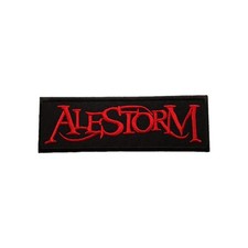 Alestorm Patch Sew or Iron On Embroidered Badge