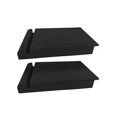 Blucoil Acoustic Isolation Pads for Sound Proofing Studio Monitors/Speakers (2)