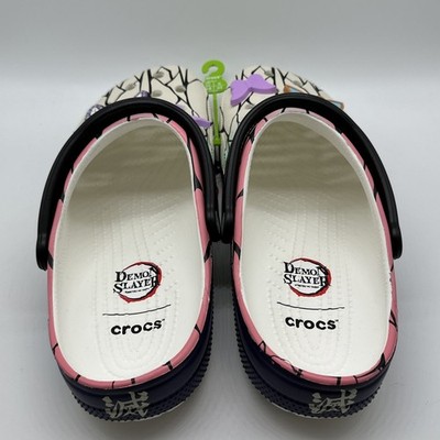 Crocs X Demon Slayer Classic‎ Clog Shinobu Kocho Men 10 Unisex 211412-90H NEW Crocs x Demon Slayer Classic Clog  main image 4