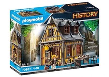 Geobra Playmobil Medieval 70957 Maison à colombages Jaune New in Sealed Box !