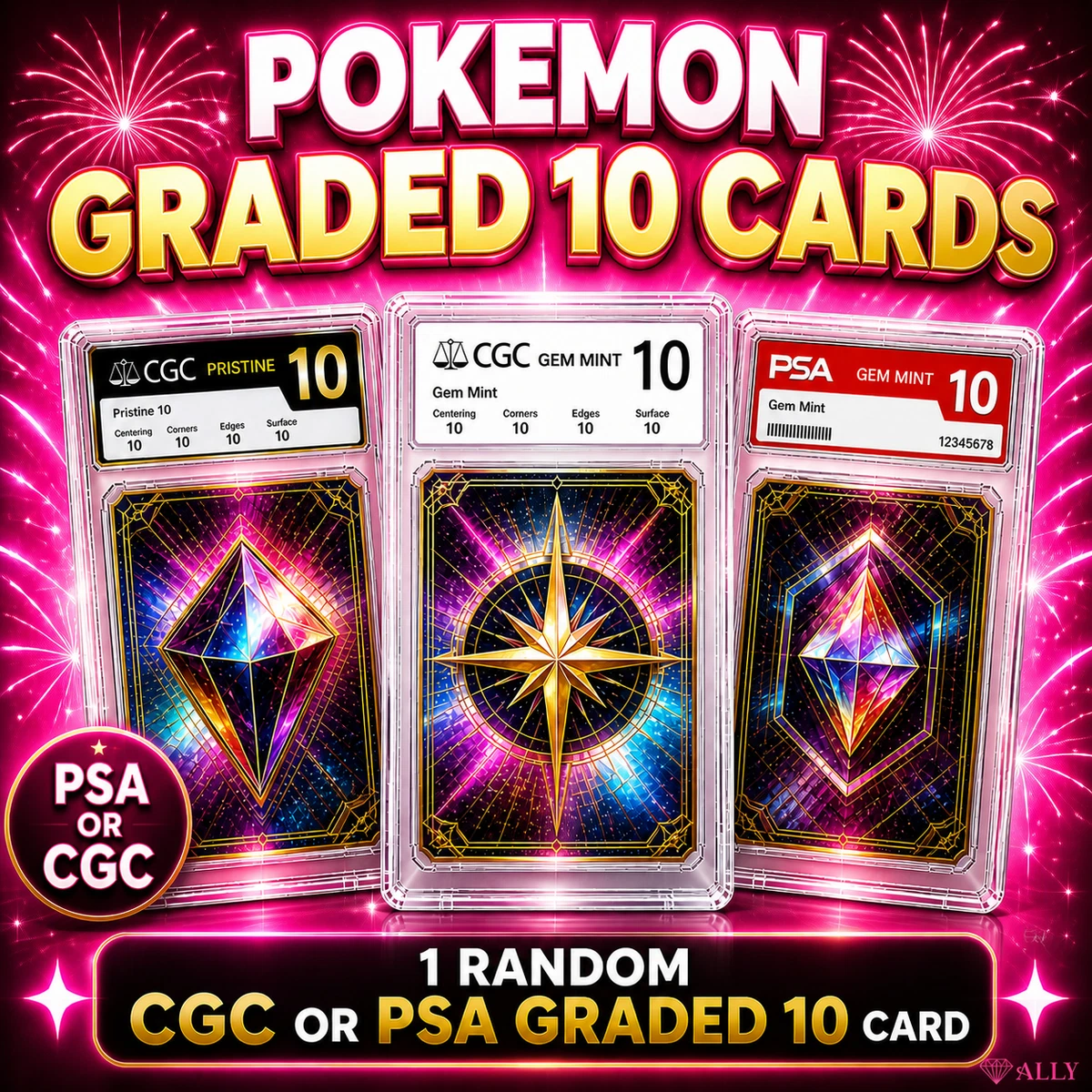 Pokémon TCG Mystery Professional Sports Authenticator (PSA