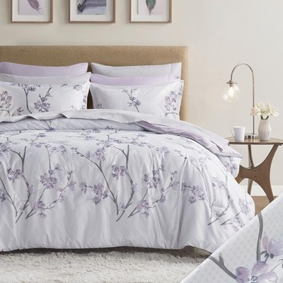 Comfort Spaces Bed in A Bag - Trendy Casual Design Cozy Comforter with Complete