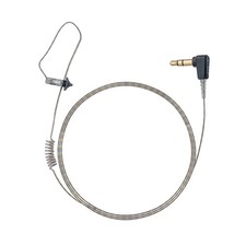 N-Ear 360 Flexo - Auricular encubierto solo escucha policía, conector de 3,5 mm