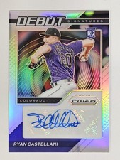 2021 Panini Prizm Debut Signatures Autograph Silver Prizm #DS-RC Ryan Castellani