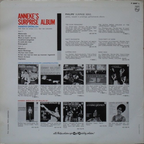 Anneke Grönloh - Anneke's Surprise Album (LP) (sleeve: Very Good Plus (VG+)) - Bild 5 von 5