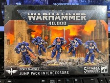 Warhammer 48-13 Space Marines Jump Pack Intercessors 40K