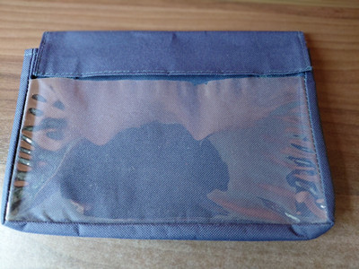 Dokumententasche für Reiseunterlagen Gebeco, 23x15,5 x3,5 cm mit Klettverschluß