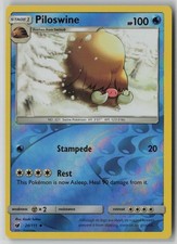 Piloswine 20/111 Pokemon Crimson Invasion Reverse Holo Near Mint 2