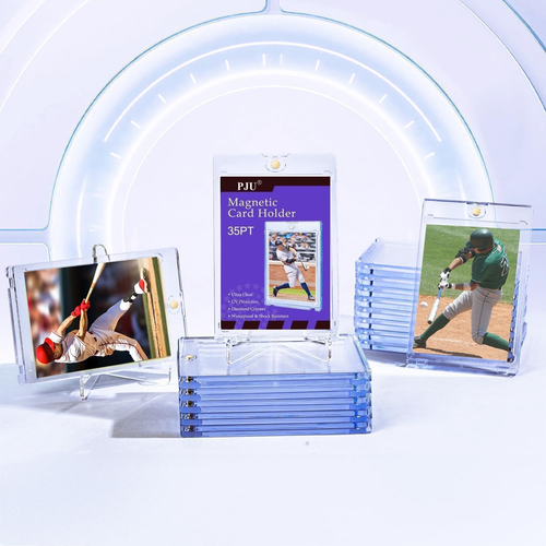 60Ct Magnetic Card Holder, 35Pt One Touch Card Holder for Trading Cards, Protect - Picture 5 of 12