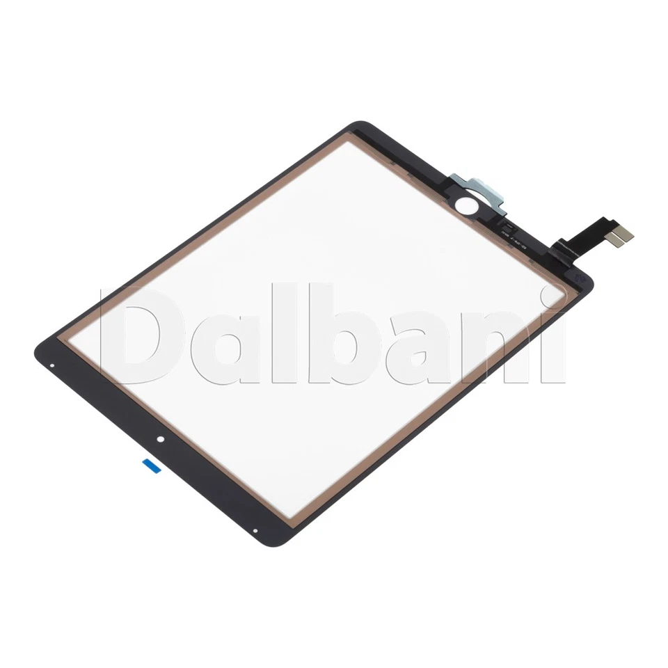 White Replacement Digitizer For iPad Air 2 Touch Screen Glass A1566 A1567 - Image 2 of 3