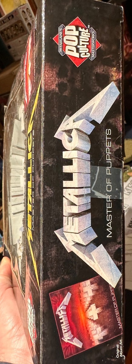McFarlane Toys 3d Album Cover Metallica Master of Puppets for sale