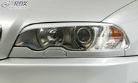 RDX Scheinwerferblenden Set BöSer Blick FüR 3Er BMW E46 Cabrio Coupe 1999-2003