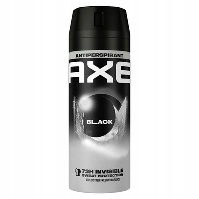 37,72 /L- 6x AXE Deodorant/Bodyspray Antitranspirant- Black 72H Invisible -150ml