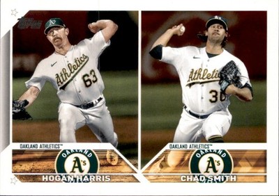 2023 Topps Update Series - Rookie Combo Harris, Smith Athletics #US49
