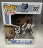 Ja Morant Signed Memphis Grizzles Funko Pop #227 - Certified - NBA Basketball