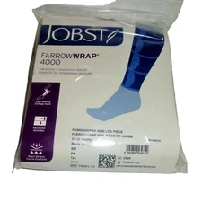Jobst FarrowWrap 4000 BLACK Leg Piece Small PT Tall Compression Garment 
